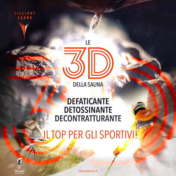 Lilliput Sauna - Le 3D della sauna - defaticante, detossinante, decontratturante, il top per gli sportivi!