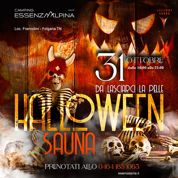 Lilliput Sauna - Halloween Sauna - da lasciarci la pelle