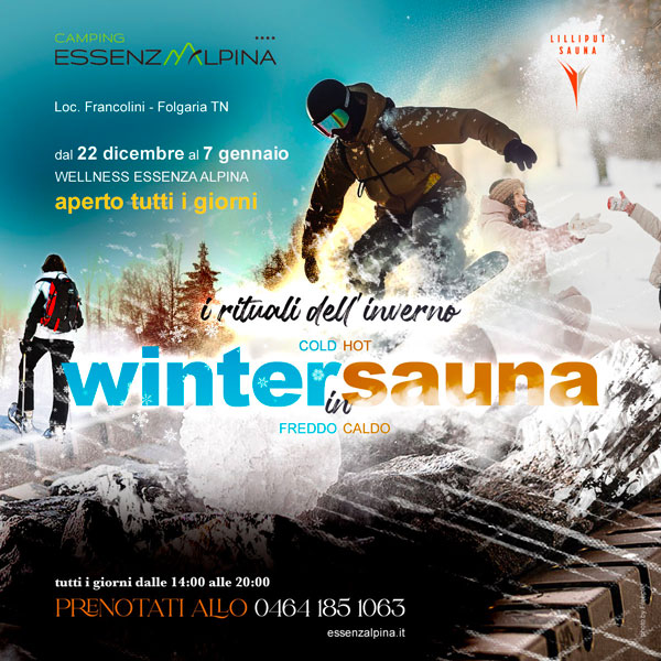 Lilliput Sauna - winter in sauna - i rituali dell'inverno